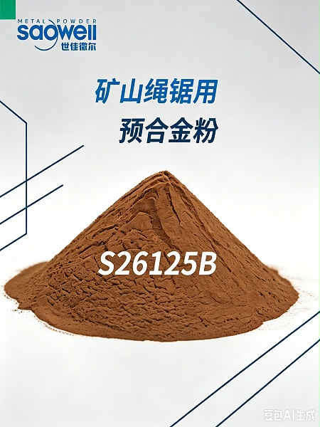 矿山绳锯用合金粉